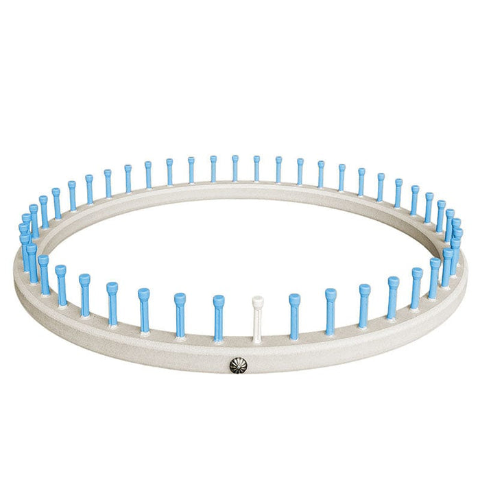 CinDWood Looms 1" gauge 45 peg Small round Afghan Knitting Loom Looms