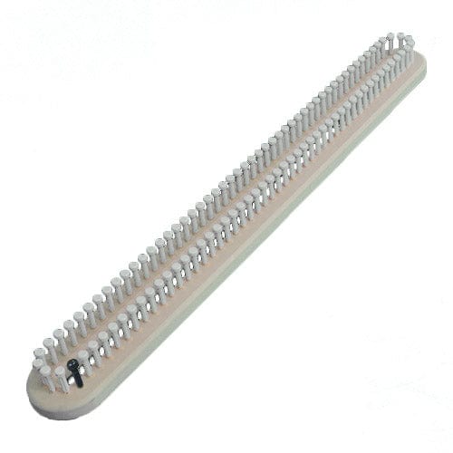 1/2" 100 pegs 24" Oval/Panel Afghan Knitting Loom Tan
