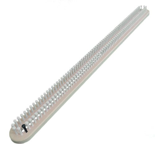 1/2" 148 pegs 36 inch Oval/Panel Afghan Knitting Loom (Special Order) Tan