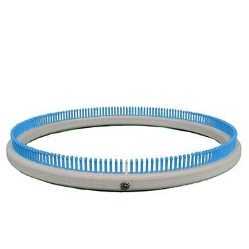 1/4" 180 pegs: Small Round Afghan Knitting Loom Blue