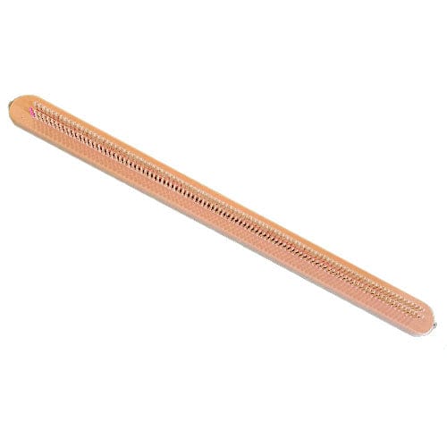 1/4" gauge 192 peg 24" Super Narrow Double Rake Small Afghan Knitting Loom Tan