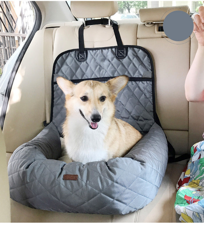 2 In 1 Pet Dog Carrier Folding Car Seat Pad Thickened Multi-purpose Pet Bed Dog Car Mattress Pets Supplies by Ricaloux