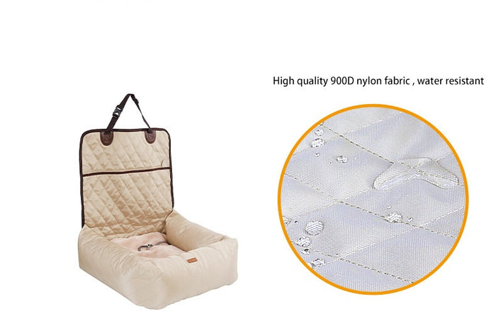 2 In 1 Pet Dog Carrier Folding Car Seat Pad Thickened Multi-purpose Pet Bed Dog Car Mattress Pets Supplies by Ricaloux
