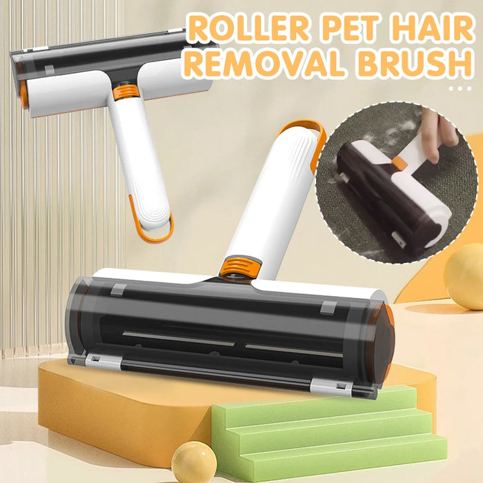 2 In 1 Pet Hair Removal Roller Multifunctional Portable Washable Hair Removal Brush Pet Supplies by Ricaloux