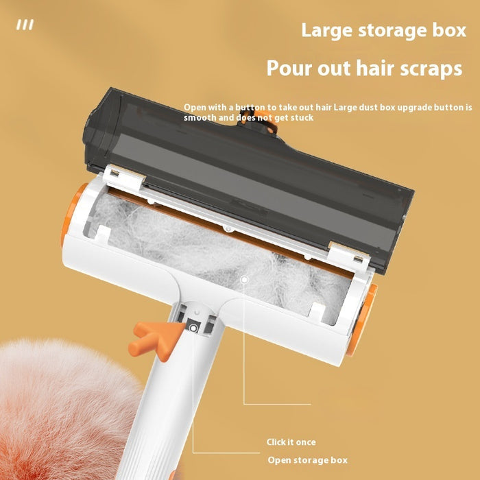 2 In 1 Pet Hair Removal Roller Multifunctional Portable Washable Hair Removal Brush Pet Supplies by Ricaloux