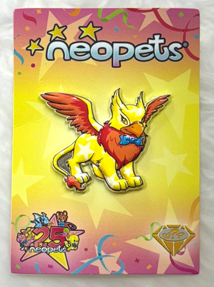 25th Anniversary Eyrie Pin, Neopets