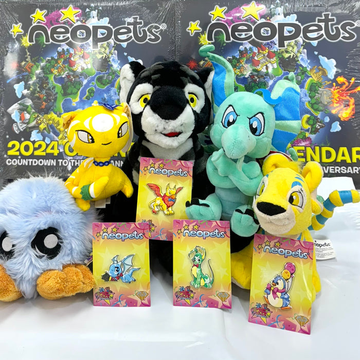 25th Anniversary Gelert Pin, Neopets