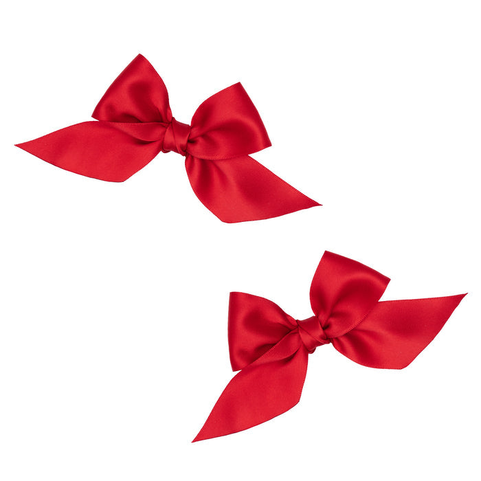 2pk Satin Baby Bloom Clips