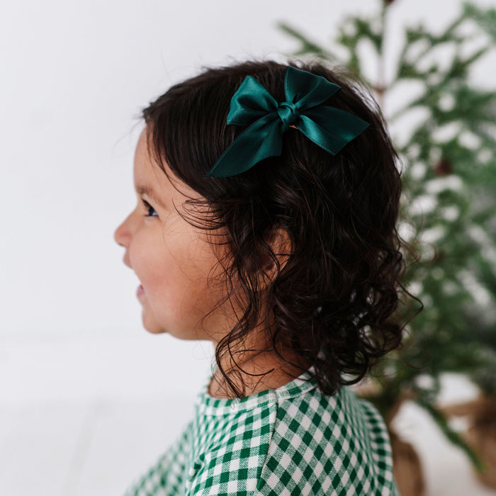 2pk Satin Baby Bloom Clips