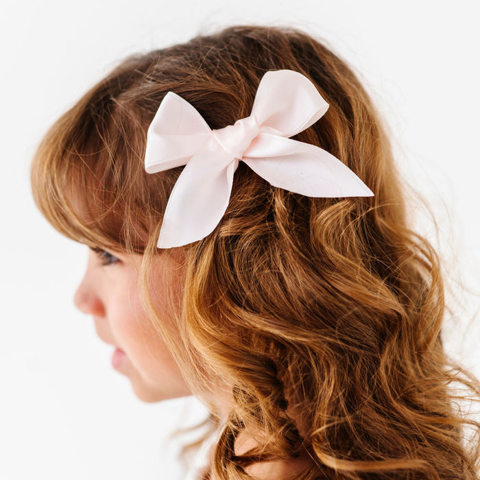 2pk Satin Baby Bloom Clips