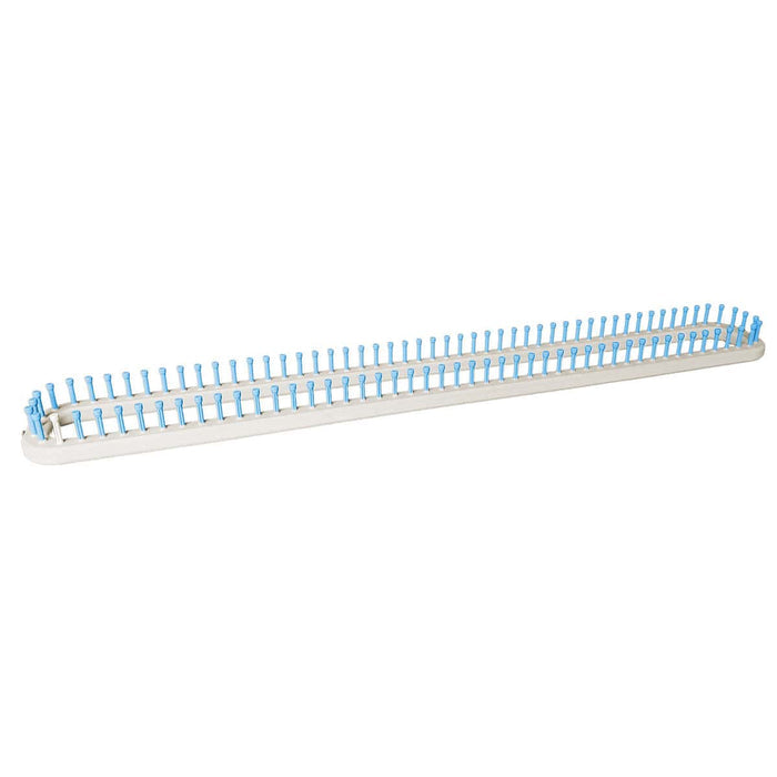CinDWood Looms 3/4" 100 peg 4"x35" Rectangular Afghan Loom Blue Loom