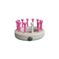 3/4" 12 peg KK Pink Flower Replacement Knitting Loom Pink