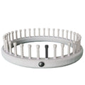 CinDWood Looms 3/4" 36 peg Adult Small Hat Knitting Loom Tan Loom