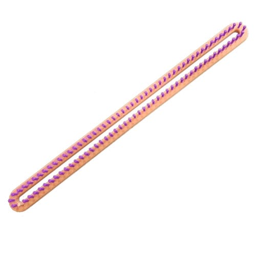 3/4" Gauge 36 inch Oval/Panel Afghan Knitting Loom Purple