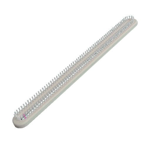 3/8" 136 pegs 24" Oval/Panel Afghan Small Gauge Knitting Loom Tan