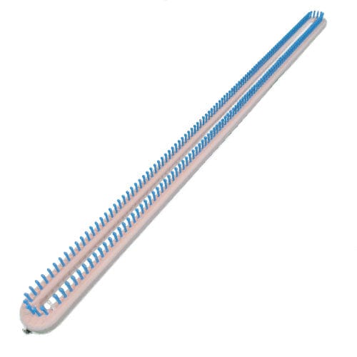 3/8" 196 pegs 36" Oval/Panel Afghan Small Gauge Knitting Loom Blue