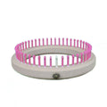 3/8" 48 peg Newborn Hat Knitting Loom 5-8lbs Pink