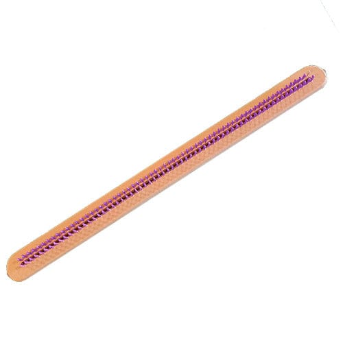 3/8" gauge 128 peg 24" Super Narrow Double Rake Small Afghan Knitting Loom Purple