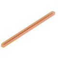 3/8" gauge 128 peg 24" Super Narrow Double Rake Small Afghan Knitting Loom Tan