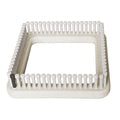 CinDWood Looms 3/8" Small 72 peg 7" Hot Pad/ Potholder Loom (LOOM ONLY) Tan