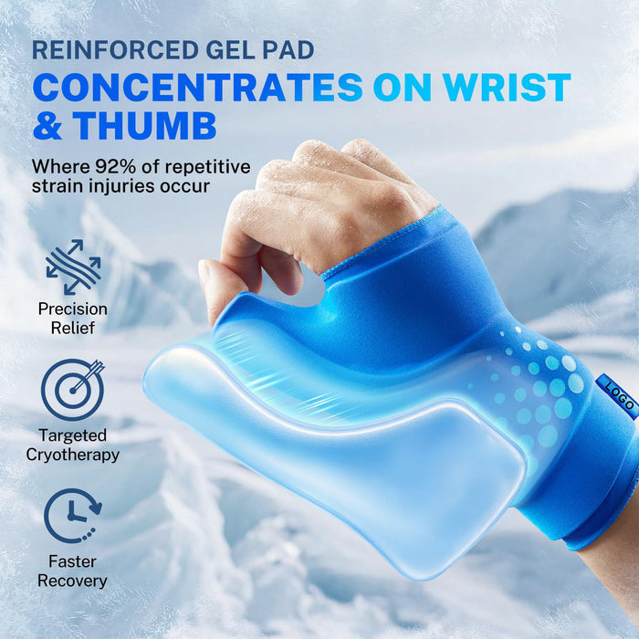 3D Gel Wrist Support With HotCold Therapy by Ricaloux