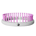 CinDWood Looms 5/8" 36 peg Child Hat Knitting Loom 2-6 yrs Pink Loom