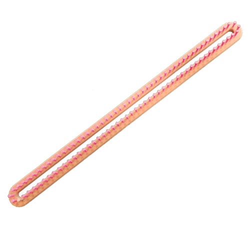 5/8" Gauge 120 peg 36 inch Oval/Panel Afghan Knitting Loom Pink