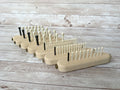 CinDWood Looms 7 pc CinDWood Knitting Loom Swatch Set (Regular and Small Peg) Loom Sets
