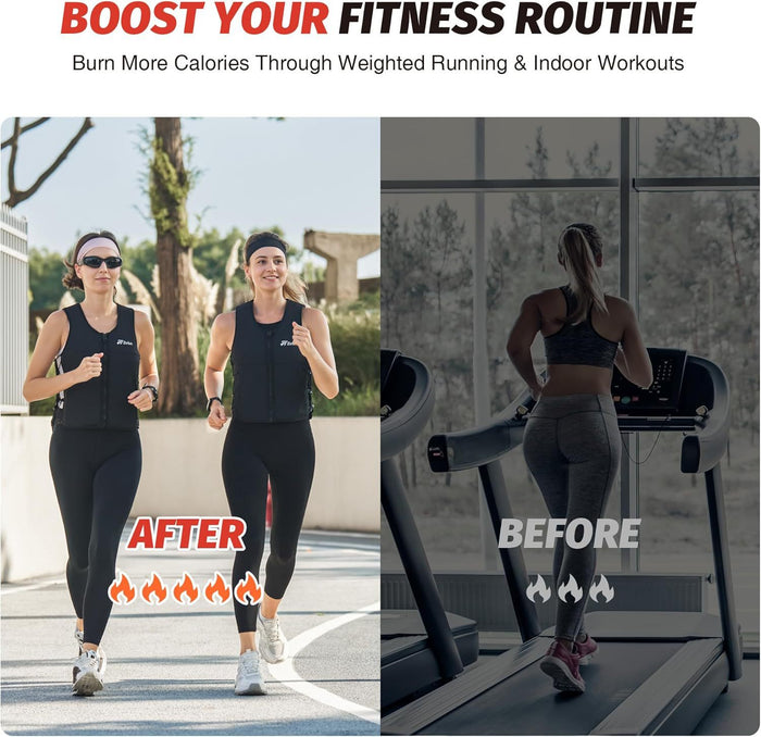 Adjustable Soft Iron-weighted Vest Suitable For Both Men And Women by Ricaloux