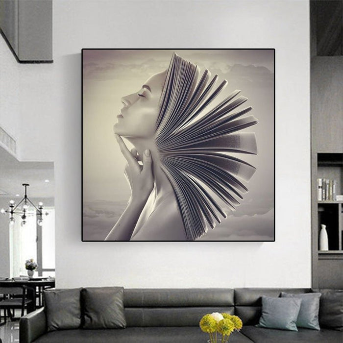 Art Beauty Canvas Painting Home Decor - RICALOUX