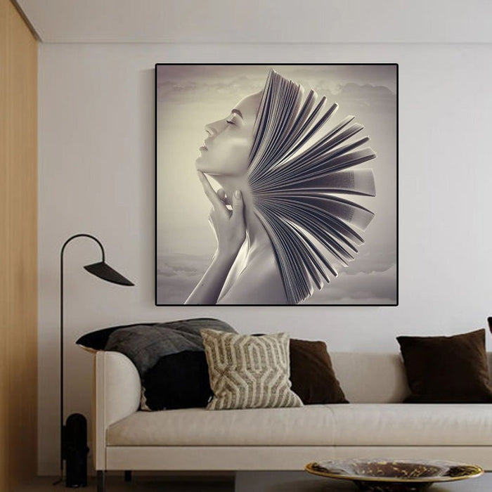 Art Beauty Canvas Painting Home Decor - RICALOUX