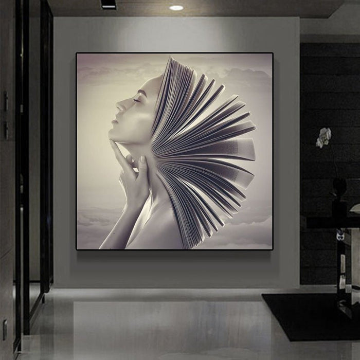 Art Beauty Canvas Painting Home Decor - RICALOUX