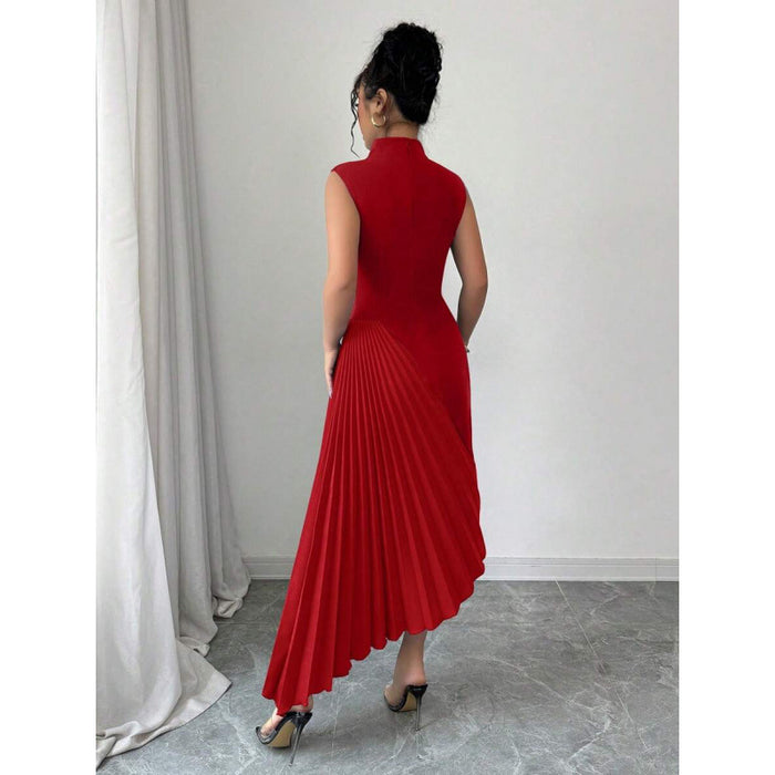 Asymmetric Sleeveless Casual Holiday Dress For Women – Premium 0 | RICALOUX