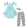 Autumn Clothes Trendy Boy Girl Bunny Ear Hoodie - RICALOUX