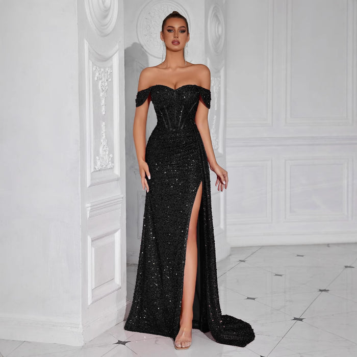 Best-selling Beaded Strapless Sexy Dress For Women by Ricaloux