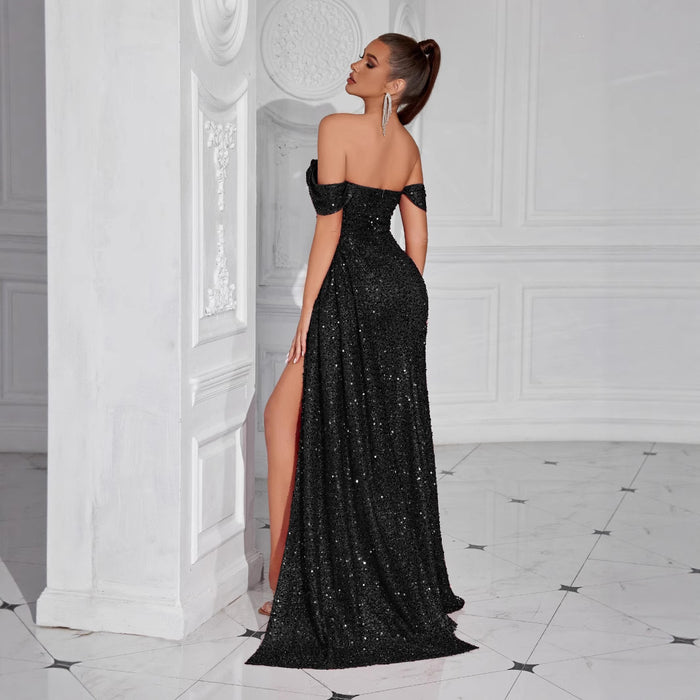 Best-selling Beaded Strapless Sexy Dress For Women by Ricaloux