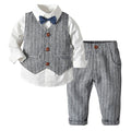 Boys Autumn Clothing Children's Suit Three-piece Set - RICALOUX