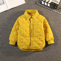 Boys Puffer Jacket Children Thin Cotton Clothing Fashionable Thickened - RICALOUX