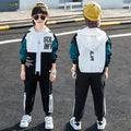 Boys Spring Clothing Sports Jacket Trousers Suit - RICALOUX