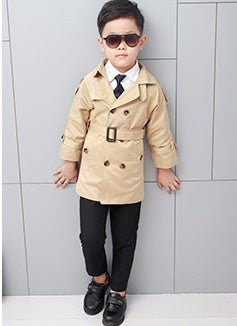 Boys' Windbreaker Casual Children's Mid-Length Coat Children's Clothing - RICALOUX
