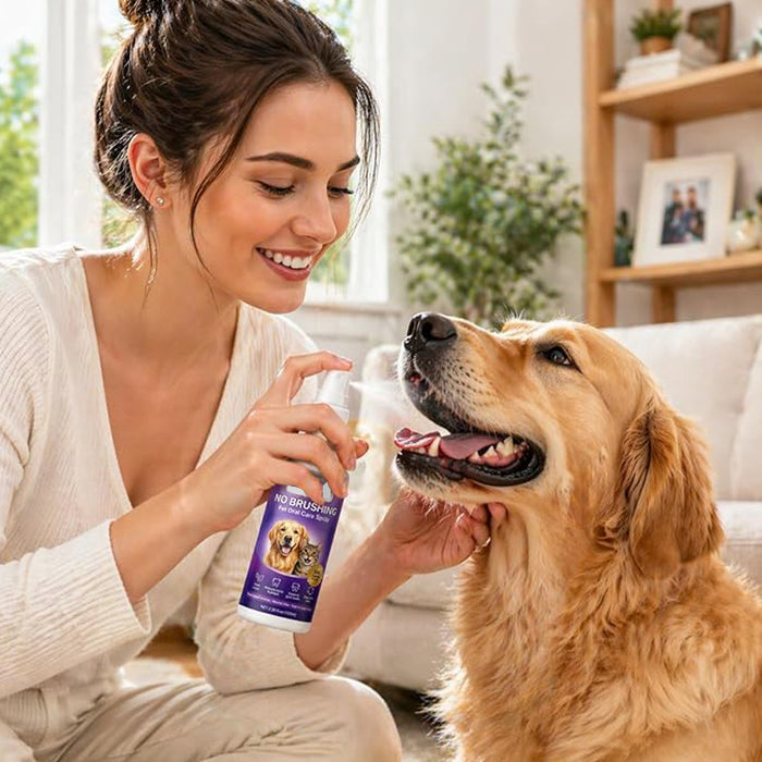 Breath Oral Care Pet Oral Care Spray by Ricaloux