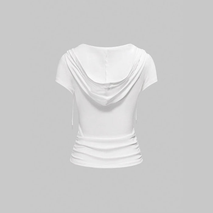 Casual Round-neck Printed Mock-two-piece T-shirt – Premium 0 | RICALOUX