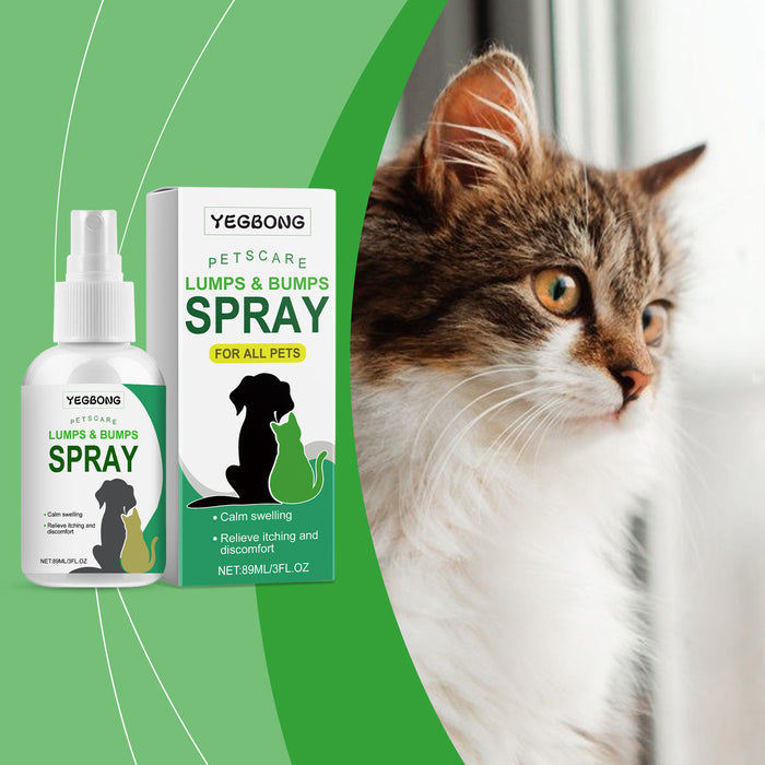 Cat And Dog Relieve Skin Discomfort Care Pet Care Spray by Ricaloux