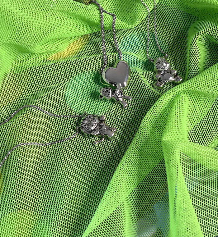 Cheer Bear Heart Pendant, Care Bears