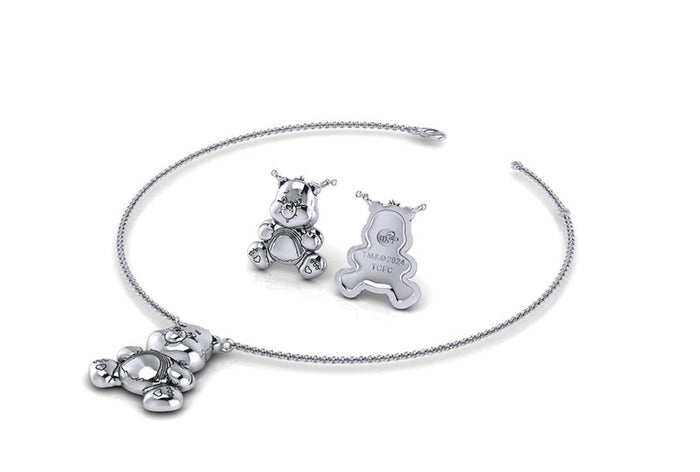Cheer Bear Necklace, Care Bears *RETIRING*