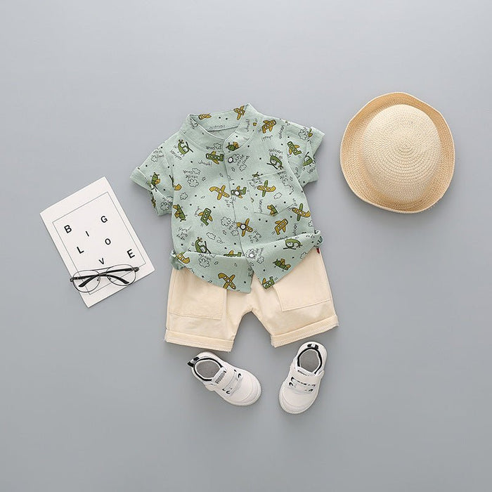 Children'S Clothing, Boys And Children'S Short-Sleeved Shorts - RICALOUX