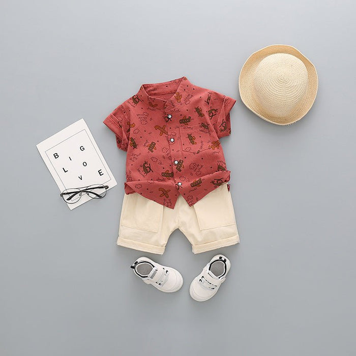 Children'S Clothing, Boys And Children'S Short-Sleeved Shorts - RICALOUX