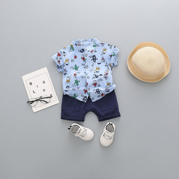 Children'S Clothing, Boys And Children'S Short-Sleeved Shorts - RICALOUX