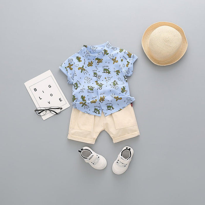 Children'S Clothing, Boys And Children'S Short-Sleeved Shorts - RICALOUX