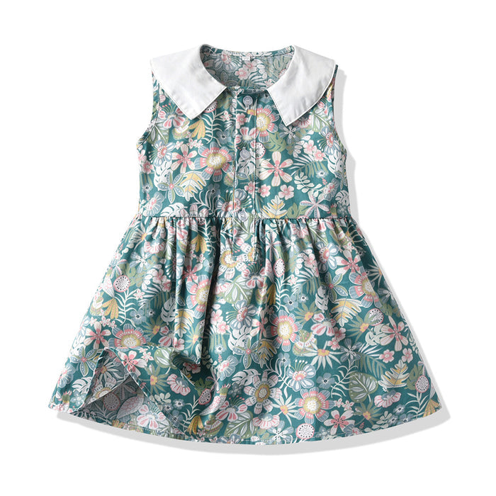 Children's Clothing Siblings Clothing Printing Beach style Vacation Leisure Suit by Ricaloux